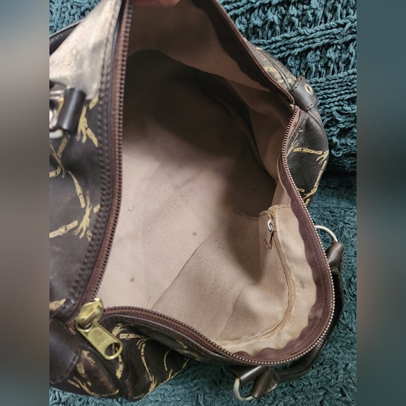 Vintage Longchamp Brown Mini Boston Bag - Picture 9 of 15
